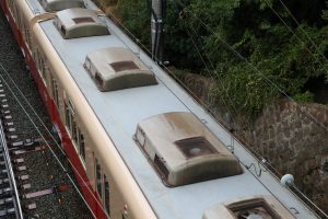 阪神電鉄8000系 8225F 屋根（2025年10月撮影）