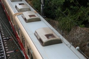 阪神電鉄8000系 8225F 屋根（2025年10月撮影）