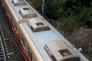 阪神電鉄8000系 8225F 屋根（2025年10月撮影）