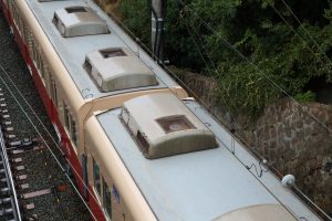 阪神電鉄8000系 8225F 屋根（2025年10月撮影）