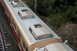 阪神電鉄8000系 8225F 屋根（2025年10月撮影）