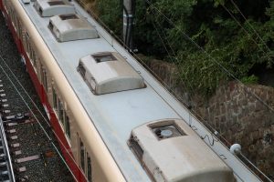 阪神電鉄8000系 8225F 屋根（2025年10月撮影）