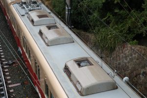 阪神電鉄8000系 8225F 屋根（2025年10月撮影）