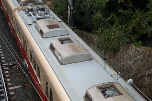 阪神電鉄8000系 8225F 屋根（2025年10月撮影）