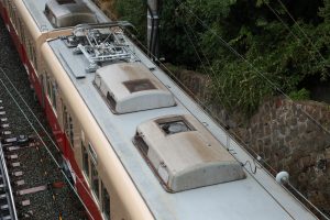 阪神電鉄8000系 8225F 屋根（2025年10月撮影）