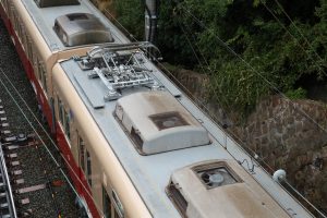 阪神電鉄8000系 8225F 屋根（2025年10月撮影）