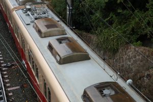 阪神電鉄8000系 8225F 屋根（2025年10月撮影）