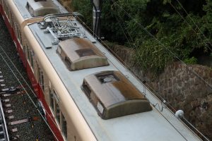 阪神電鉄8000系 8225F 屋根（2025年10月撮影）