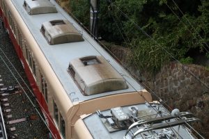 阪神電鉄8000系 8225F 屋根（2025年10月撮影）