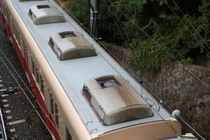 阪神電鉄8000系 8225F 屋根（2025年10月撮影）