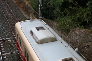 阪神電鉄8000系 8225F 屋根（2025年10月撮影）