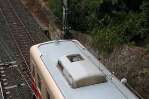 阪神電鉄8000系 8225F 屋根（2025年10月撮影）