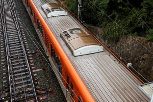 阪神電鉄9300系 9503F 屋根 (2025年10月撮影)