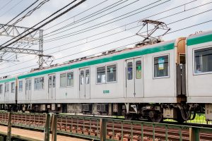 京都市交通局10系前期車 1108F(KS08) 1208号車 2025年8月撮影