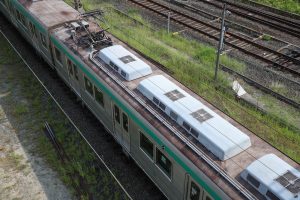 京都市交通局10系前期車 1108F(KS08) 屋根 2025年8月撮影