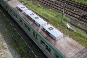 京都市交通局10系前期車 1108F(KS08) 屋根 2025年8月撮影