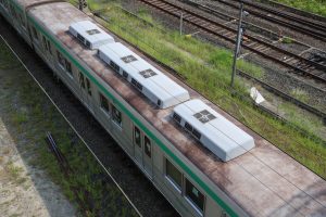京都市交通局10系前期車 1108F(KS08) 屋根 2025年8月撮影