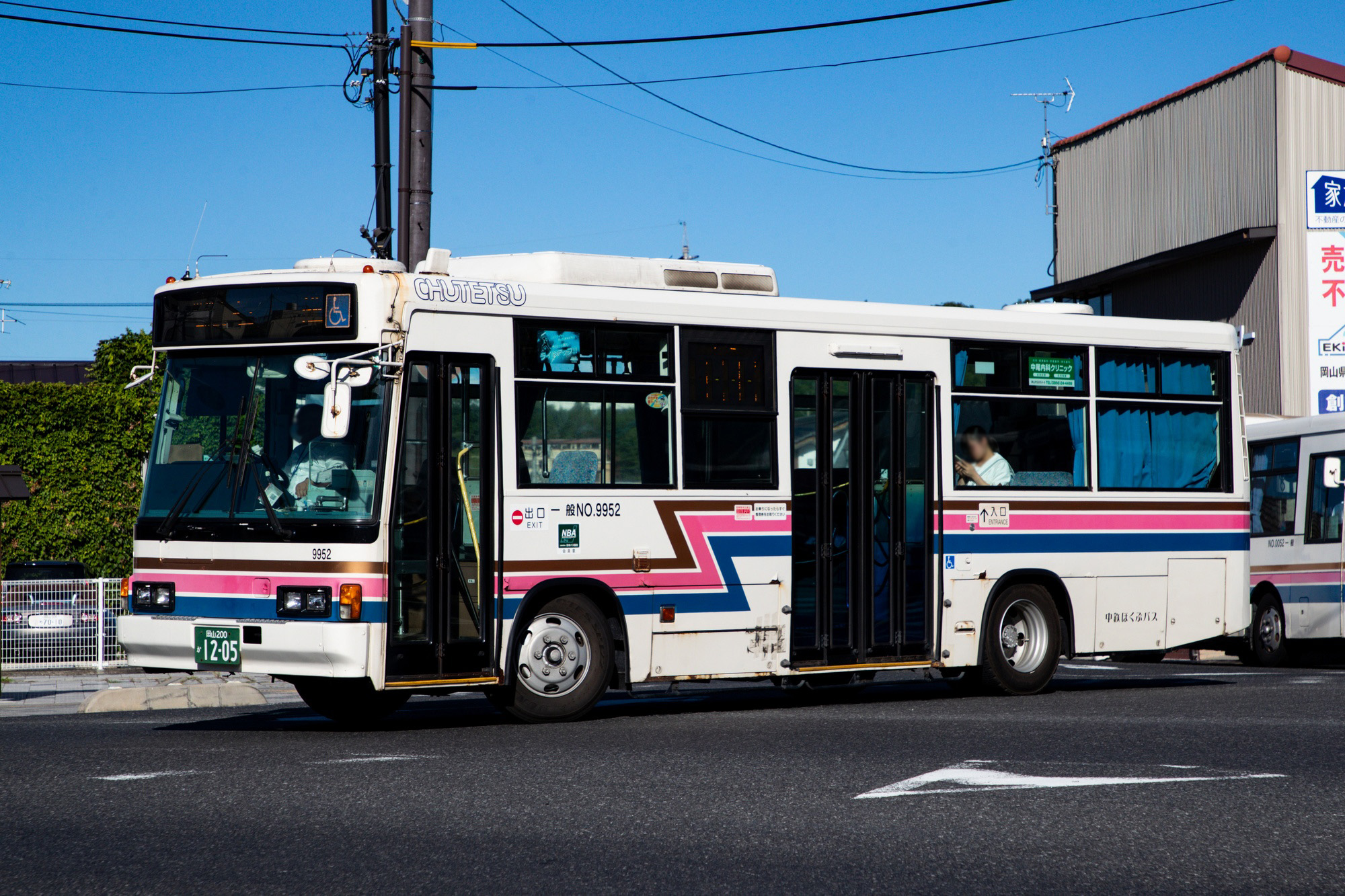 中鉄北部バス ジャーニーK(KC-LR333J改・元京王バス)