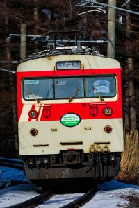 JR東日本・松本車両センター クモハ123-1 「ミニエコー」 小野→塩尻にて