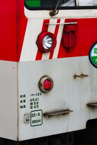 JR東日本・松本車両センター クモハ123-1 「ミニエコー」 塩尻駅にて