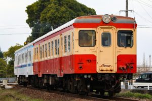 水島臨海鉄道キハ20 キハ203+204 球場前→倉敷市にて