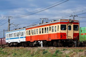 水島臨海鉄道キハ20 キハ203+204 球場前→倉敷市