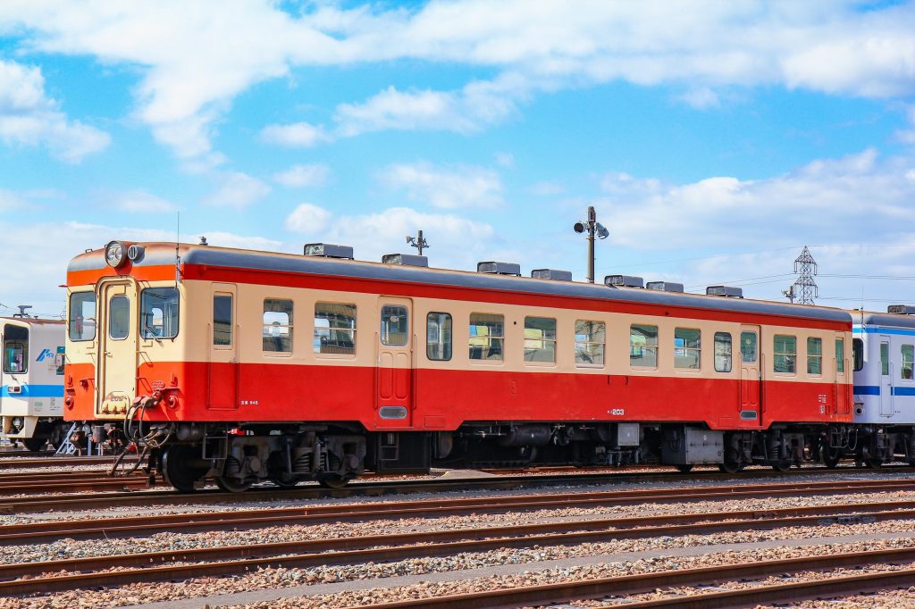 水島臨海鉄道キハ20 キハ203 倉敷貨物ターミナルにて