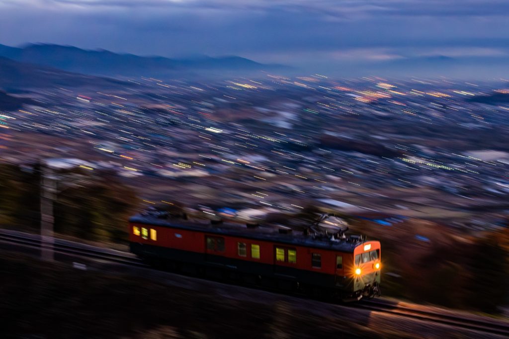 JR東日本・松本車両センター　クモヤ143-52 　桑ノ原信号場→姨捨にて