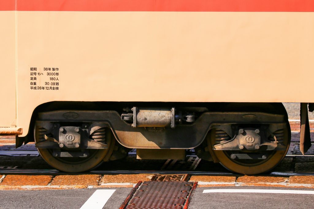 広島電鉄3000形 3002号 台車