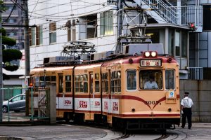 広島電鉄3000形 3007号