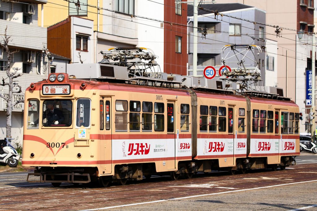 広島電鉄3000形 3007号