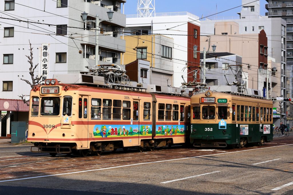 広島電鉄3000形 3008号