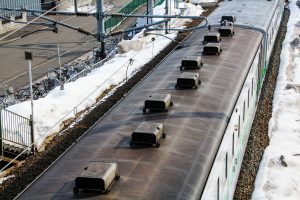 JR北海道 キハ142 屋根