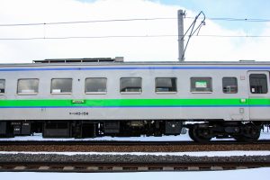 JR北海道 キハ143-156 札沼線(学園都市線) 2012年3月