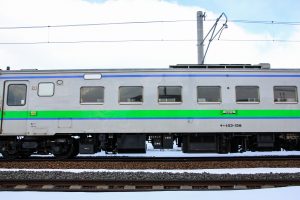 JR北海道 キハ143-156 札沼線(学園都市線) 2012年3月