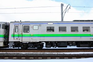 JR北海道 キハ143-156 札沼線(学園都市線) 2012年3月