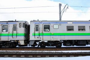 JR北海道 キハ143-156 札沼線(学園都市線) 2012年3月