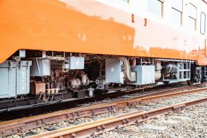 水島臨海鉄道 キハ205 床下2-4位側 クラウドファンディングによる整備後の姿 2022年5月撮影