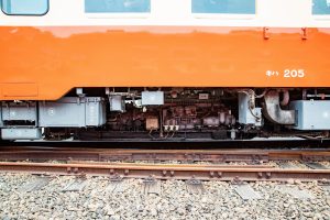 水島臨海鉄道 キハ205 床下2-4位側 クラウドファンディングによる整備後の姿 2022年5月撮影