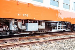 水島臨海鉄道 キハ205 床下2-4位側 クラウドファンディングによる整備後の姿 2022年5月撮影