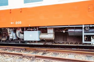 水島臨海鉄道 キハ205 床下2-4位側 クラウドファンディングによる整備後の姿 2022年5月撮影