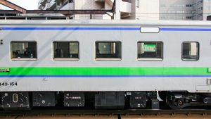 JR北海道 キハ143-154 札沼線(学園都市線) 2012年3月