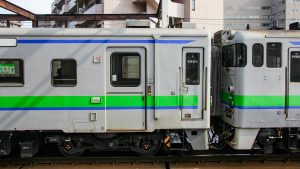 JR北海道 キハ143-154 札沼線(学園都市線) 2012年3月