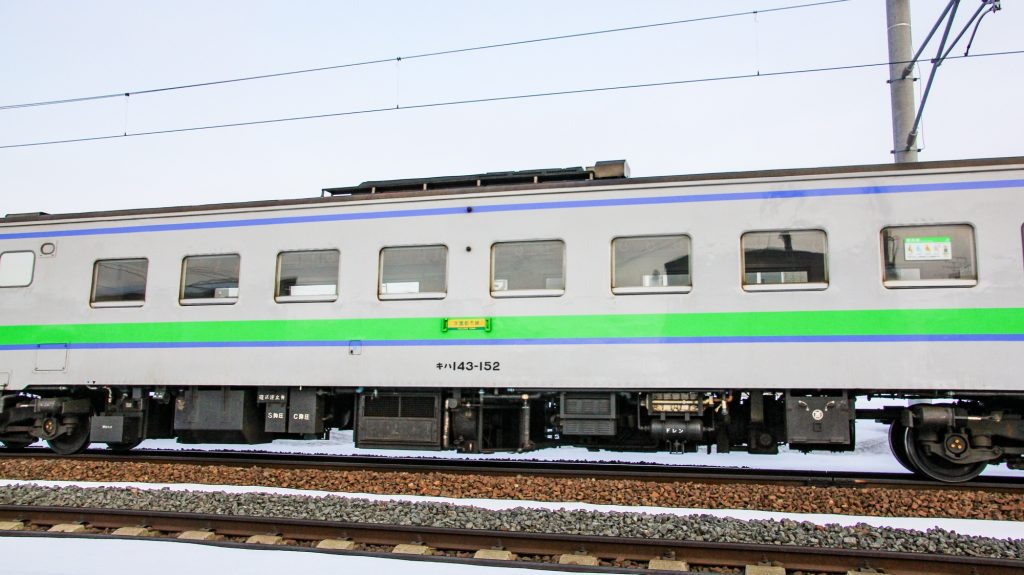 JR北海道 キハ143-152 札沼線(学園都市線) 2012年3月