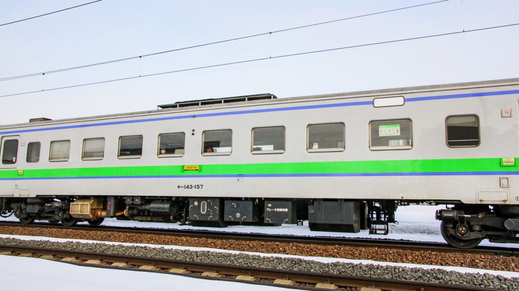 JR北海道 キハ143-157 札沼線(学園都市線) 2012年3月