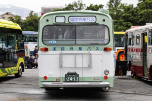 国際興業 いすゞBU04 動態保存車 (2025年5月撮影)