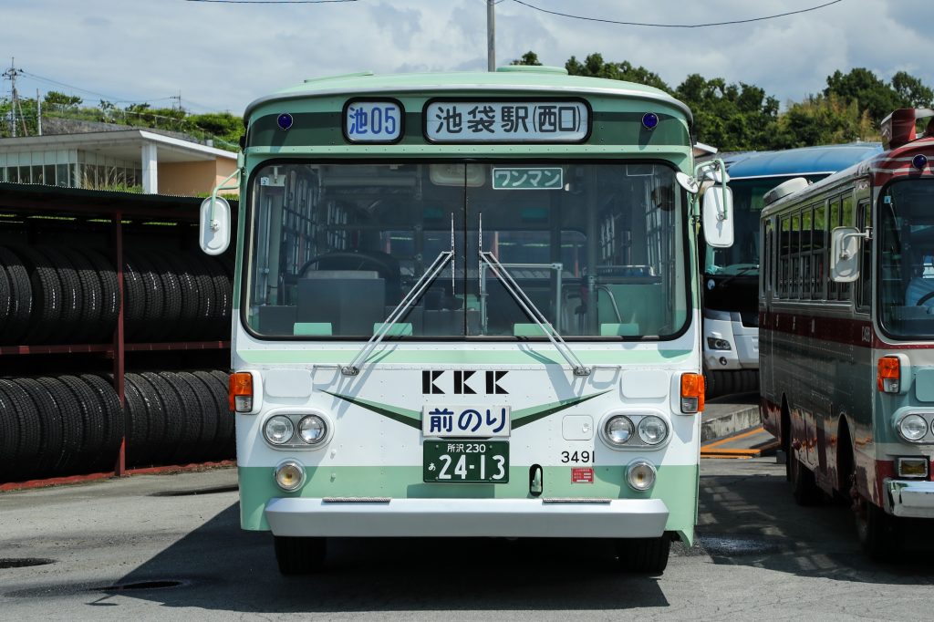 国際興業 いすゞBU04 動態保存車 (2025年6月撮影)