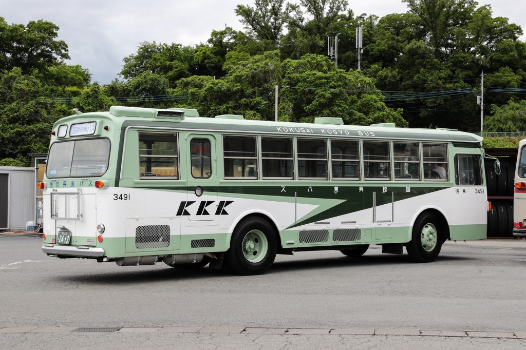 国際興業 いすゞBU04 動態保存車 (2025年6月撮影)