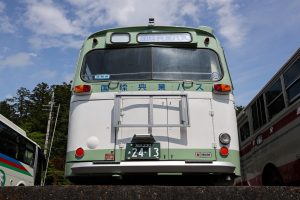 国際興業 いすゞBU04 動態保存車 (2025年6月撮影)