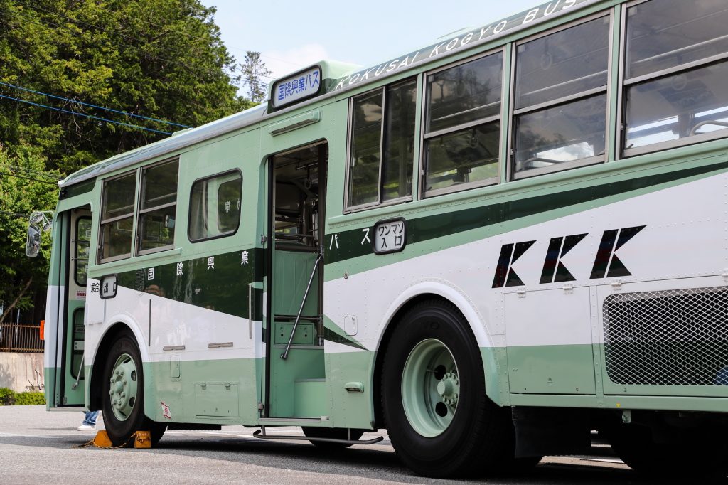 国際興業 いすゞBU04 動態保存車 (2025年6月撮影)